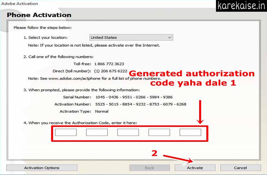 adobe cs2 authorization code generator
