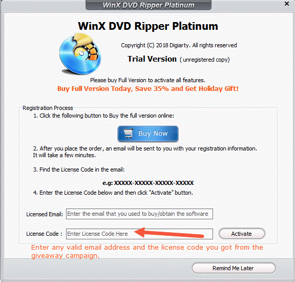 Winx dvd ripper platinum license code