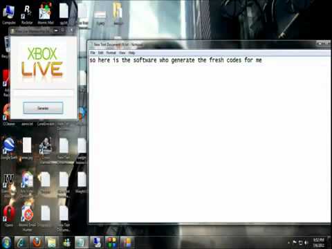 Xbox 360 Xbox Live Code Generator Free Download
